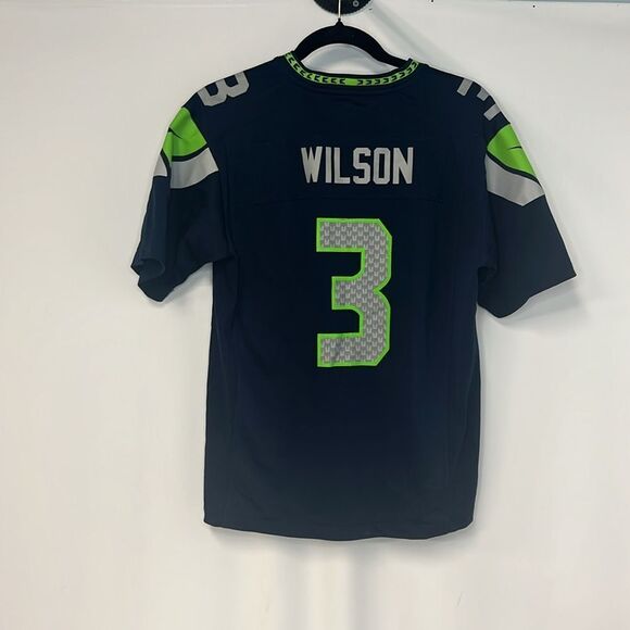 NIKE RUSSELL WILSON #3 SEATTLE SEAHAWKS YOUTH JERSEY FTL-04-242 - Picture 2 of 6